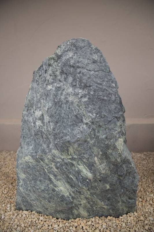 Doppelgrabstein ,,Ziegler" in grünem Naturstein - Ansicht 3